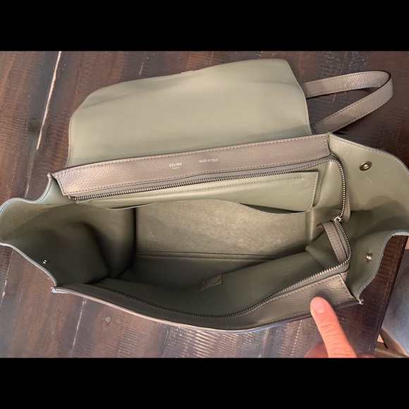 Celine Trapeze Drummed Calfskin - Picture 4 of 7